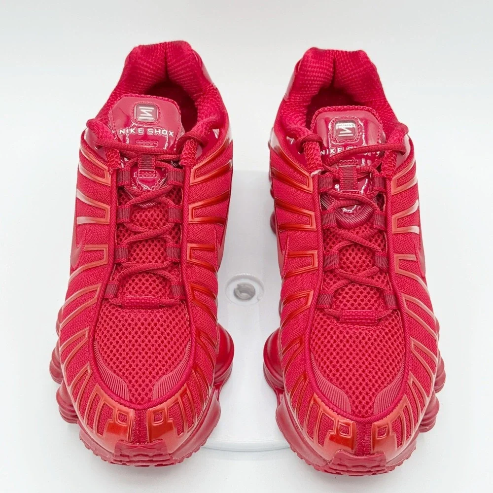Nike Shox TL Size 10 Womens Gym Red/White IB1087-600, NEW